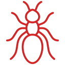 Icône d'insectes rampants