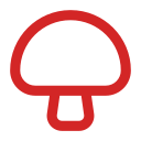 Icône de champignon (Mérule)